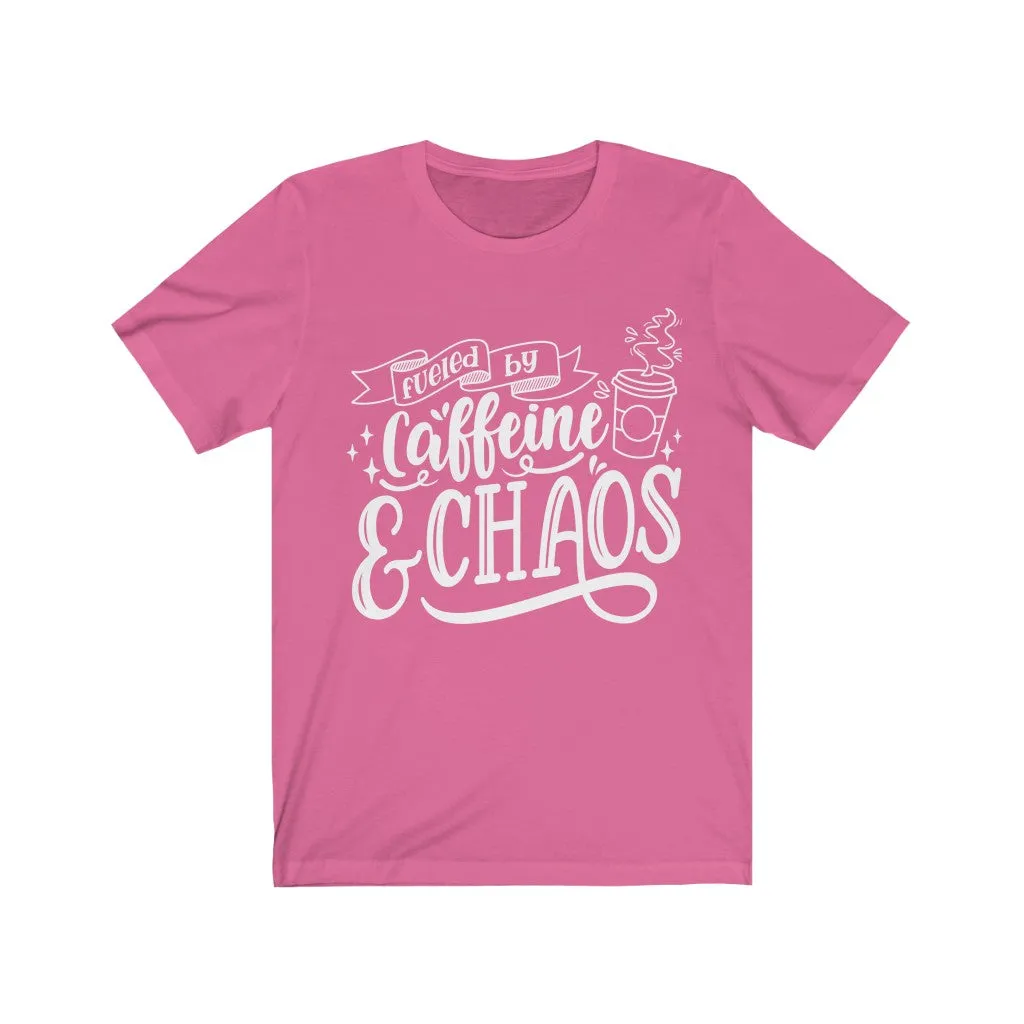 Women's Caffeine & Chaos Jersey T-shirt