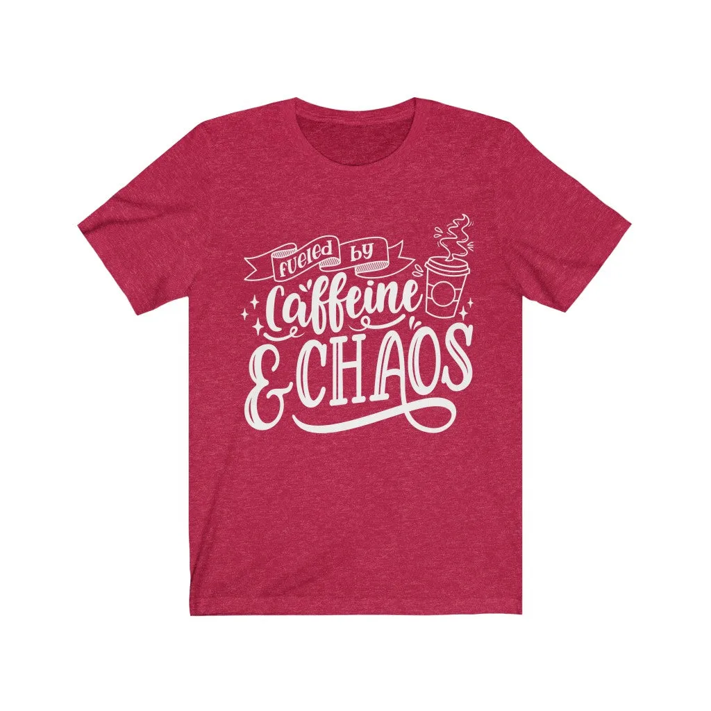 Women's Caffeine & Chaos Jersey T-shirt