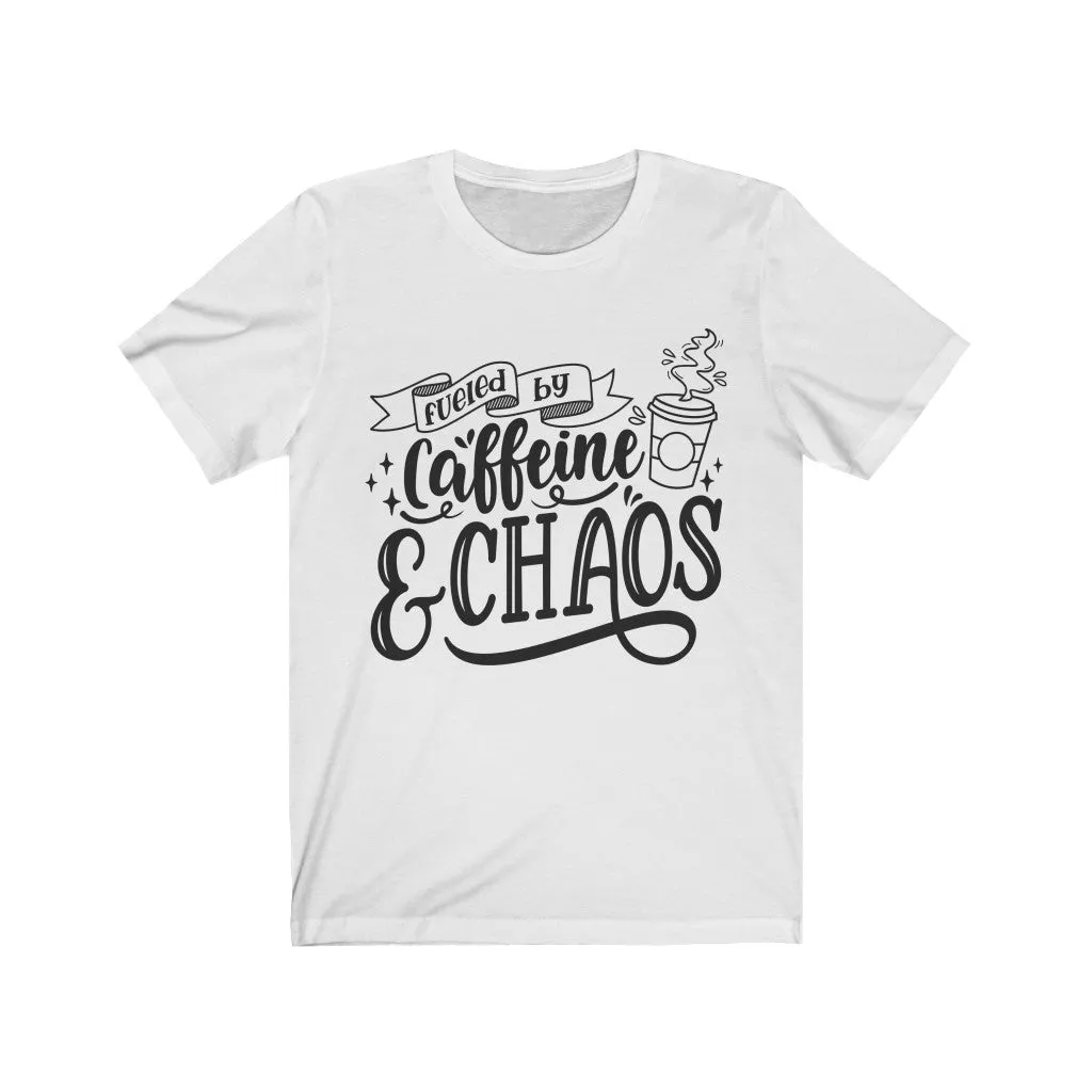 Women's Caffeine & Chaos Jersey T-shirt