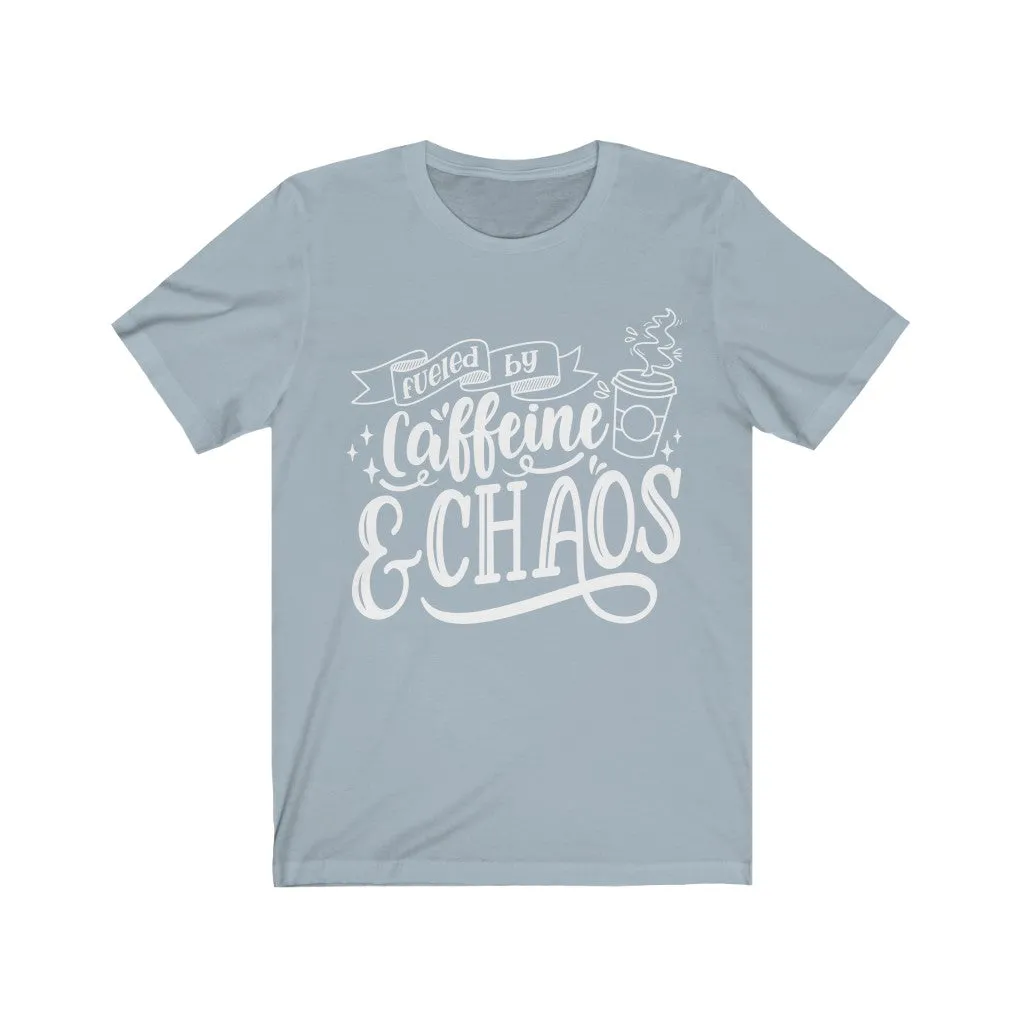 Women's Caffeine & Chaos Jersey T-shirt