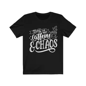 Women's Caffeine & Chaos Jersey T-shirt