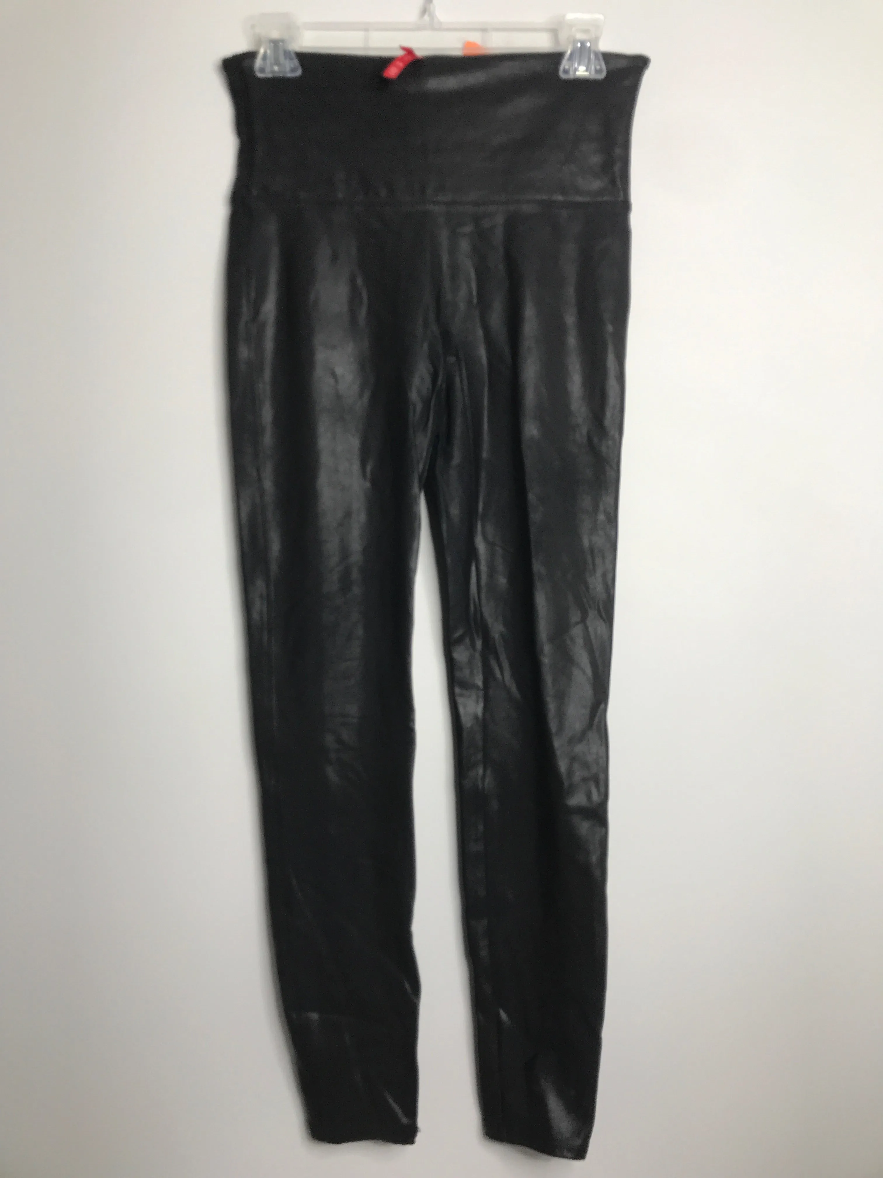 Womens Size Lg Misses Black spanx Leggings