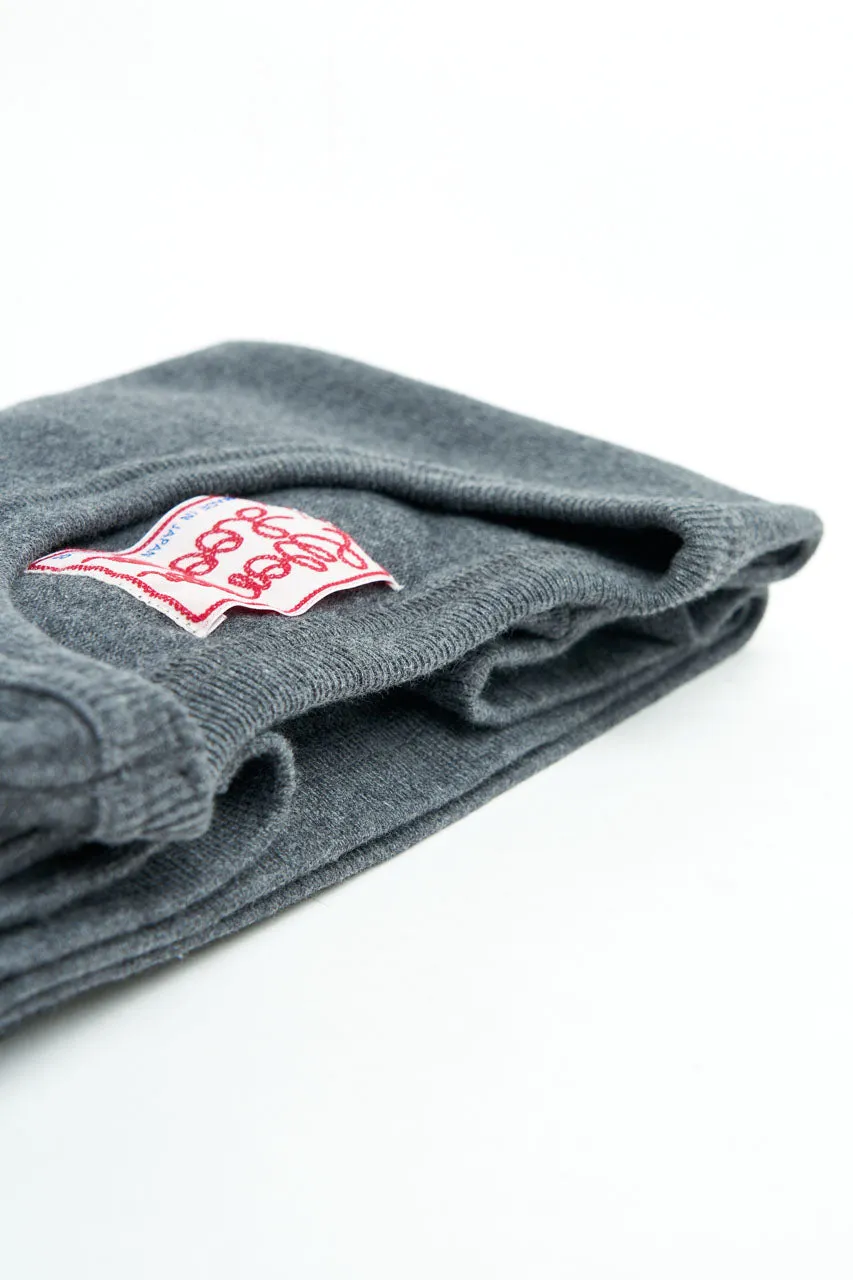 Wonder Looper T-Shirt Double Heavyweight Charcoal