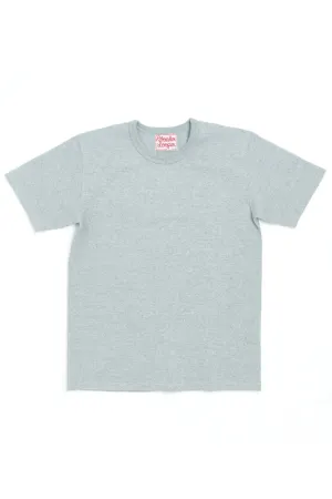 Wonder Looper T-Shirt Double Heavyweight Heather Grey