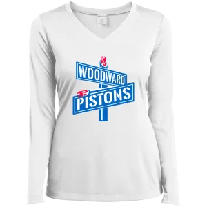 WOODWARD PISTONS Women’s Long Sleeve Tee