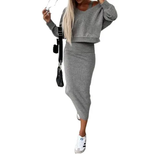 Ximena® | Casual Sweatshirt And Dress Set