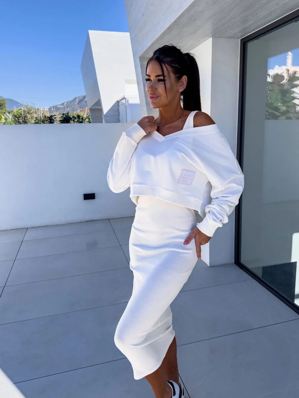 Ximena® | Casual Sweatshirt And Dress Set