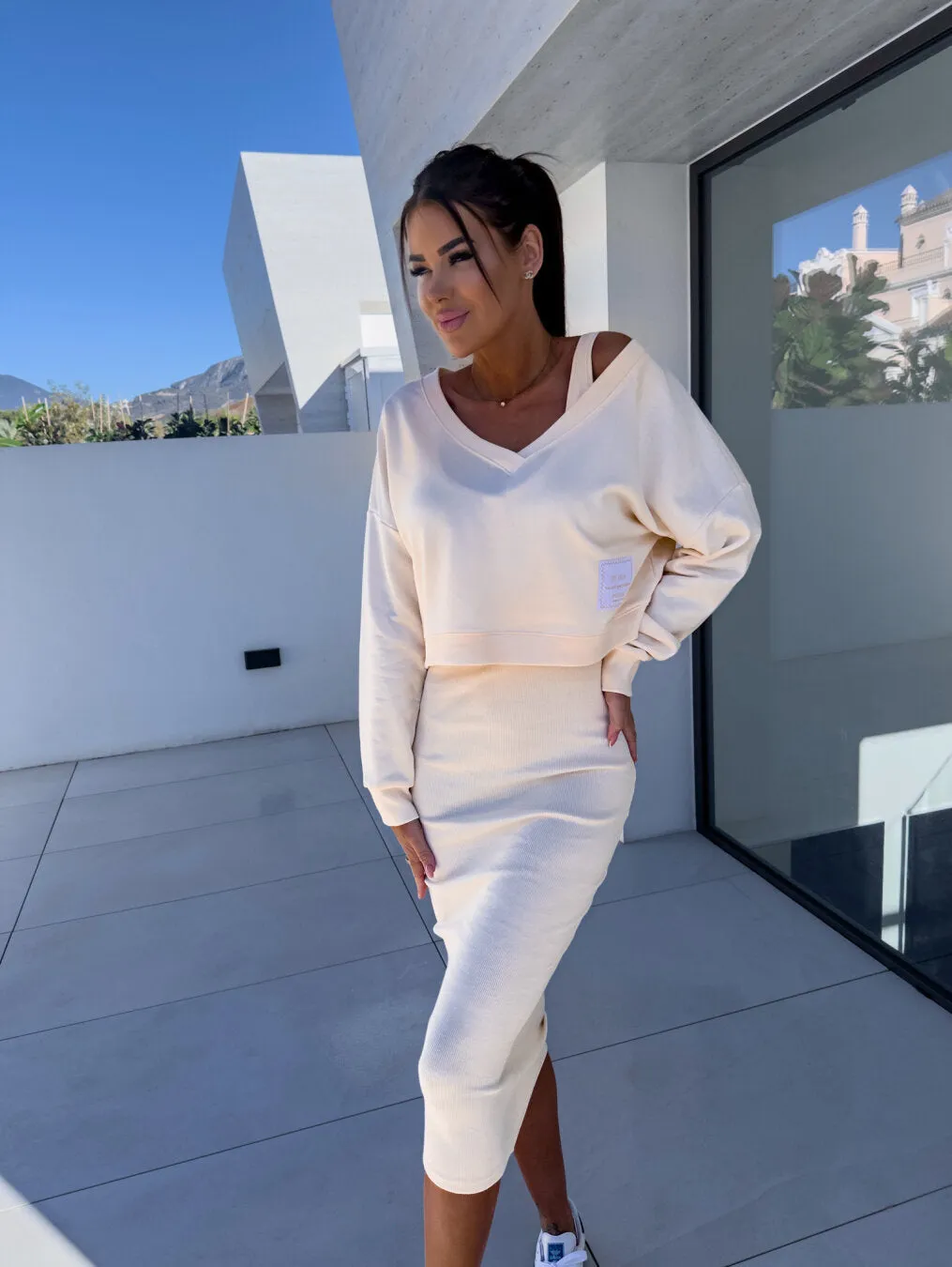 Ximena® | Casual Sweatshirt And Dress Set
