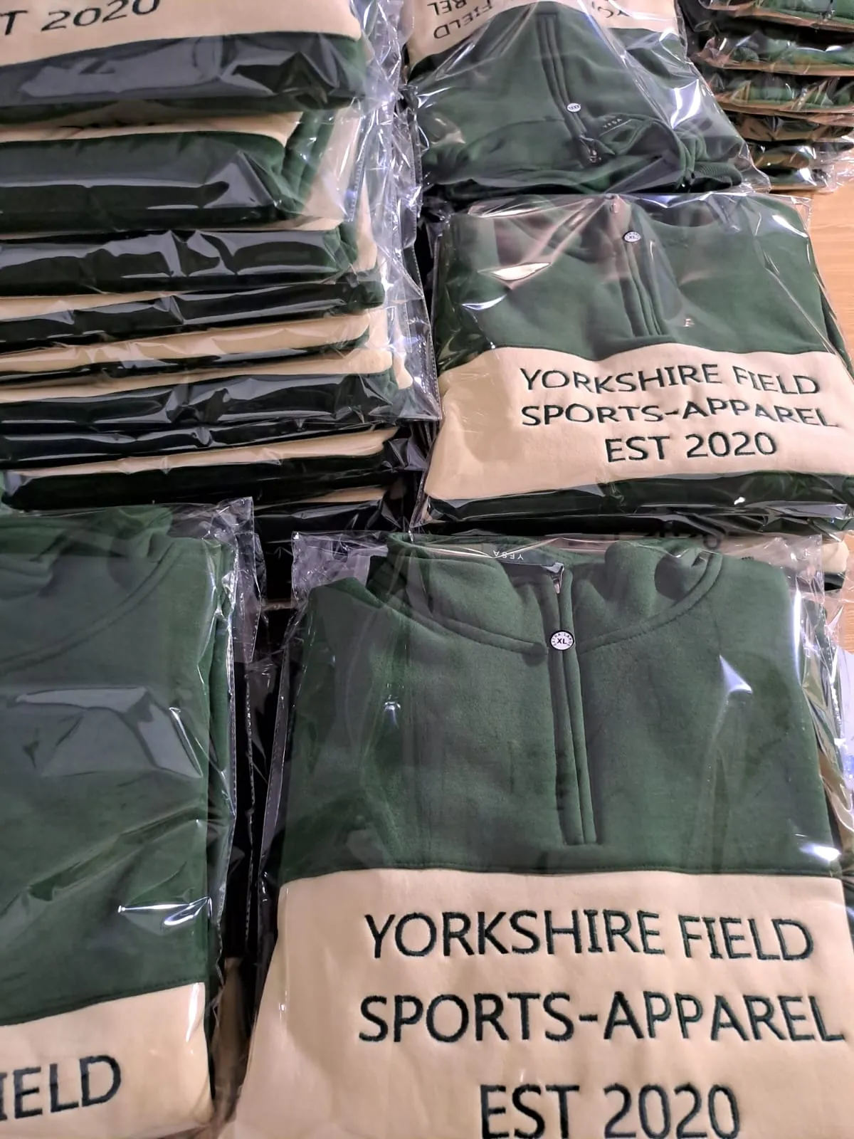 Yorkshire Field Sports-Apparel Unisex 1/4 quarter zip quality fleece jumpers
