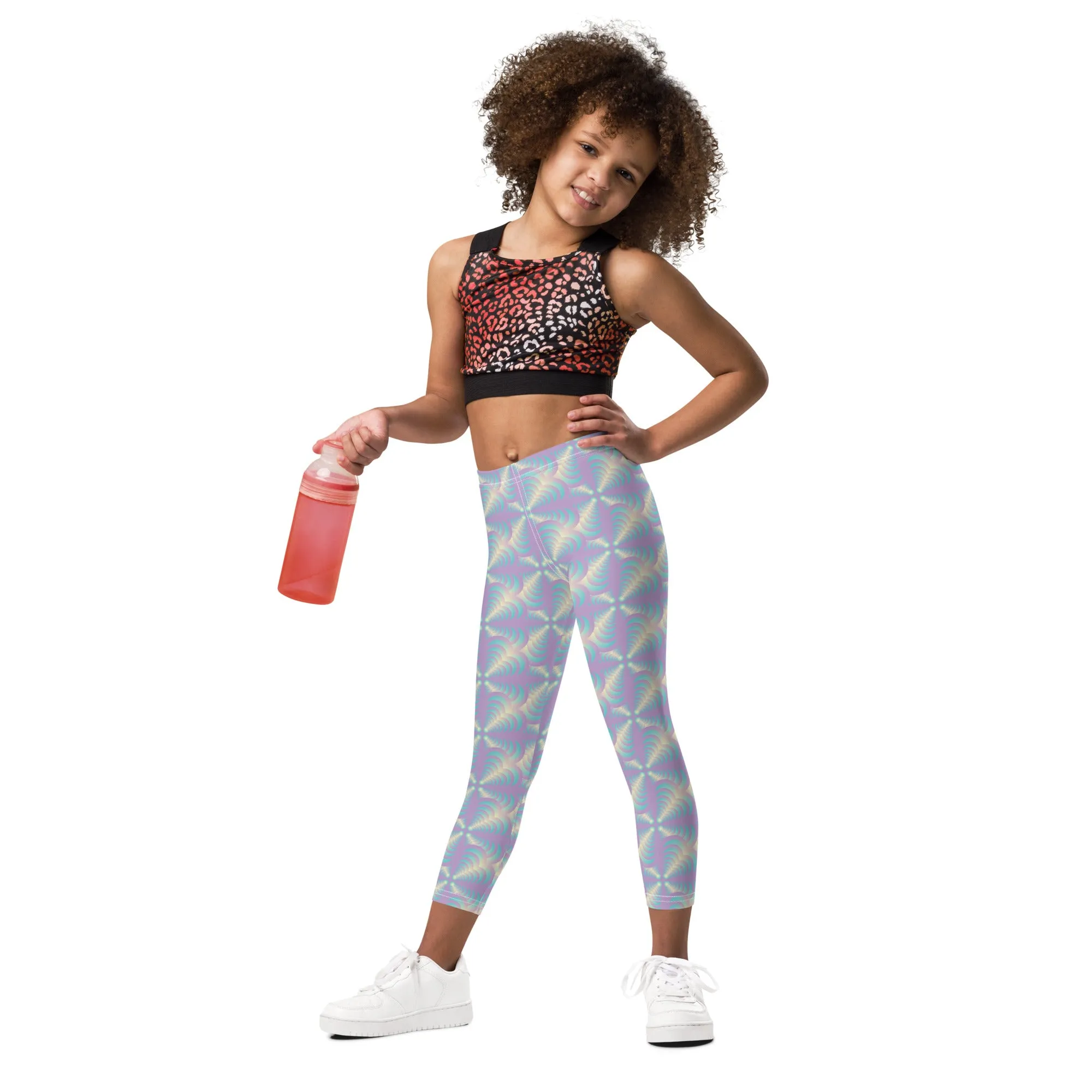 Zebra Love™ light multi-gradients Kid's Leggings