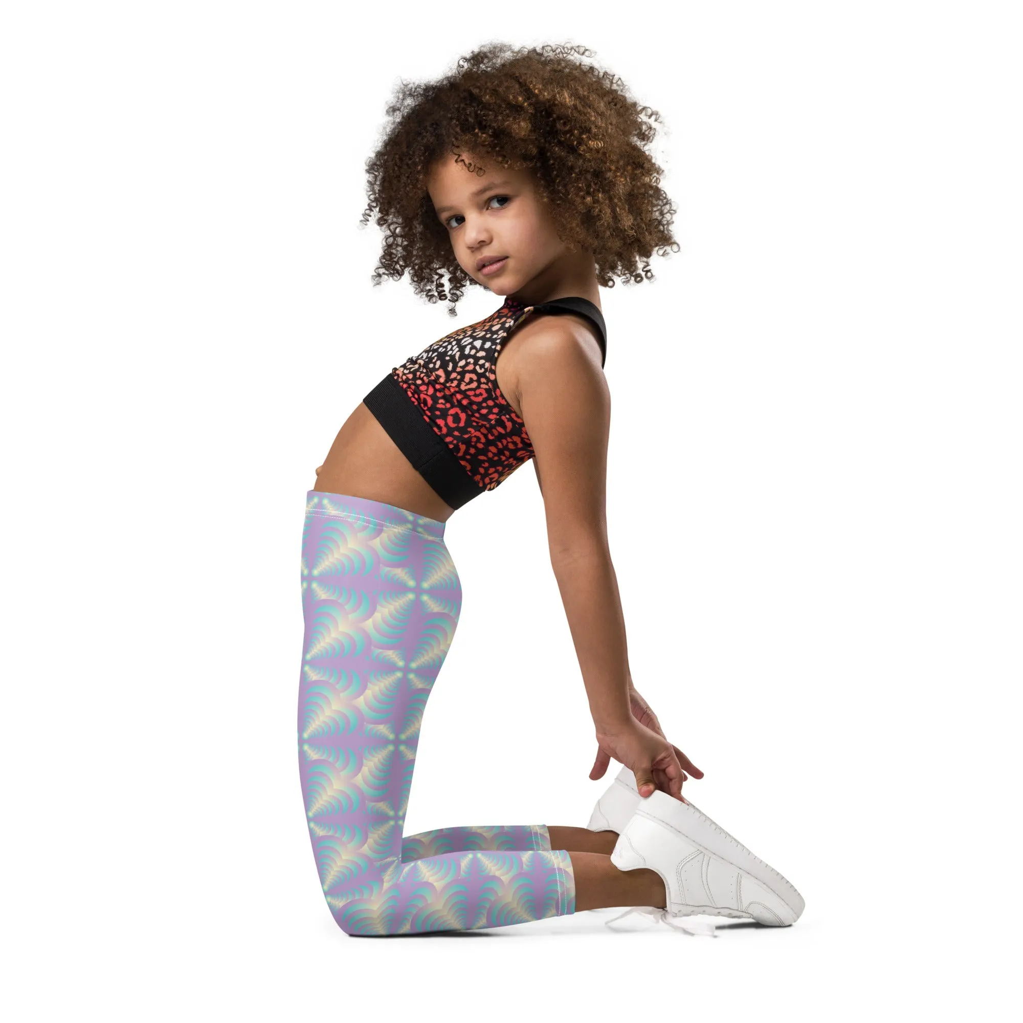 Zebra Love™ light multi-gradients Kid's Leggings