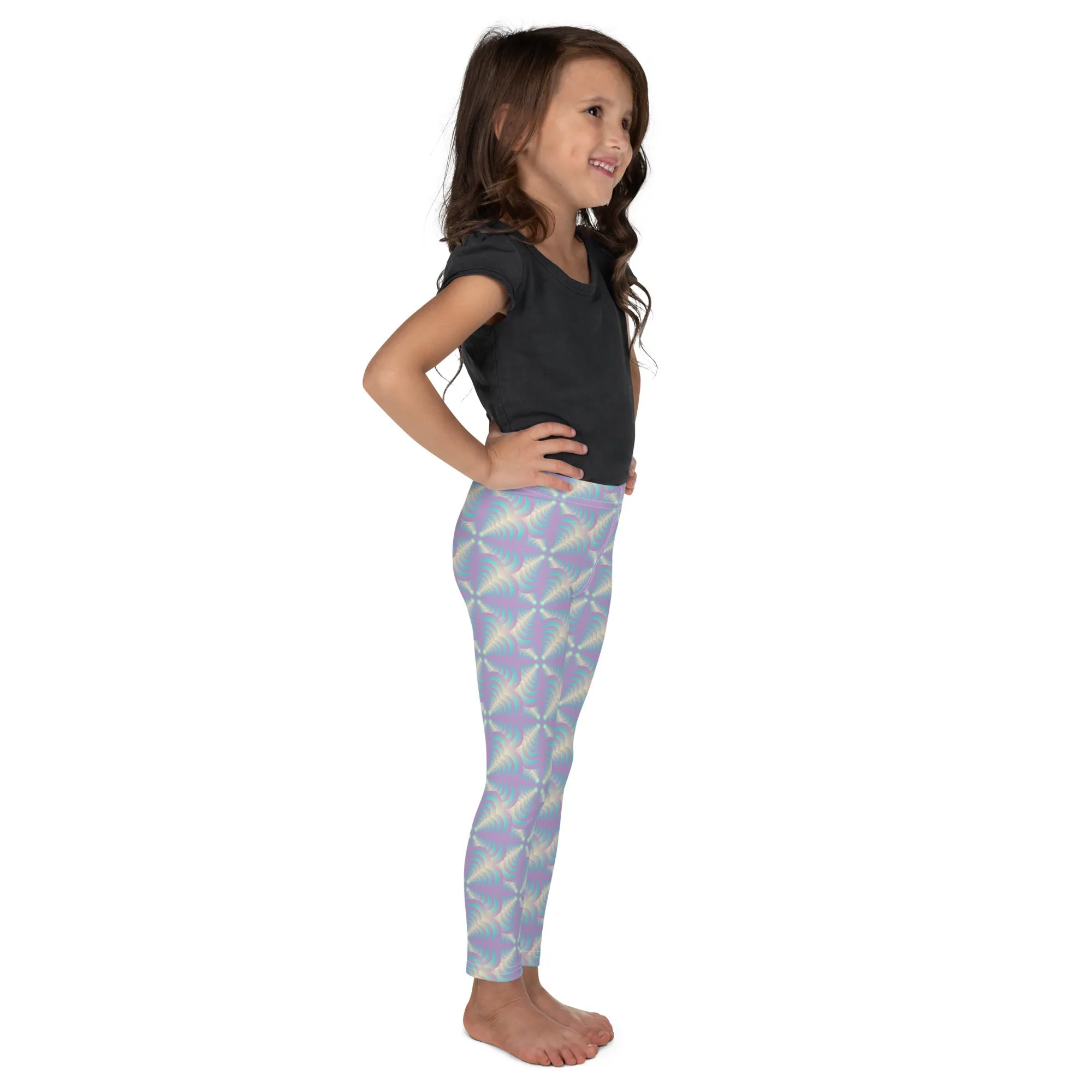 Zebra Love™ light multi-gradients Kid's Leggings
