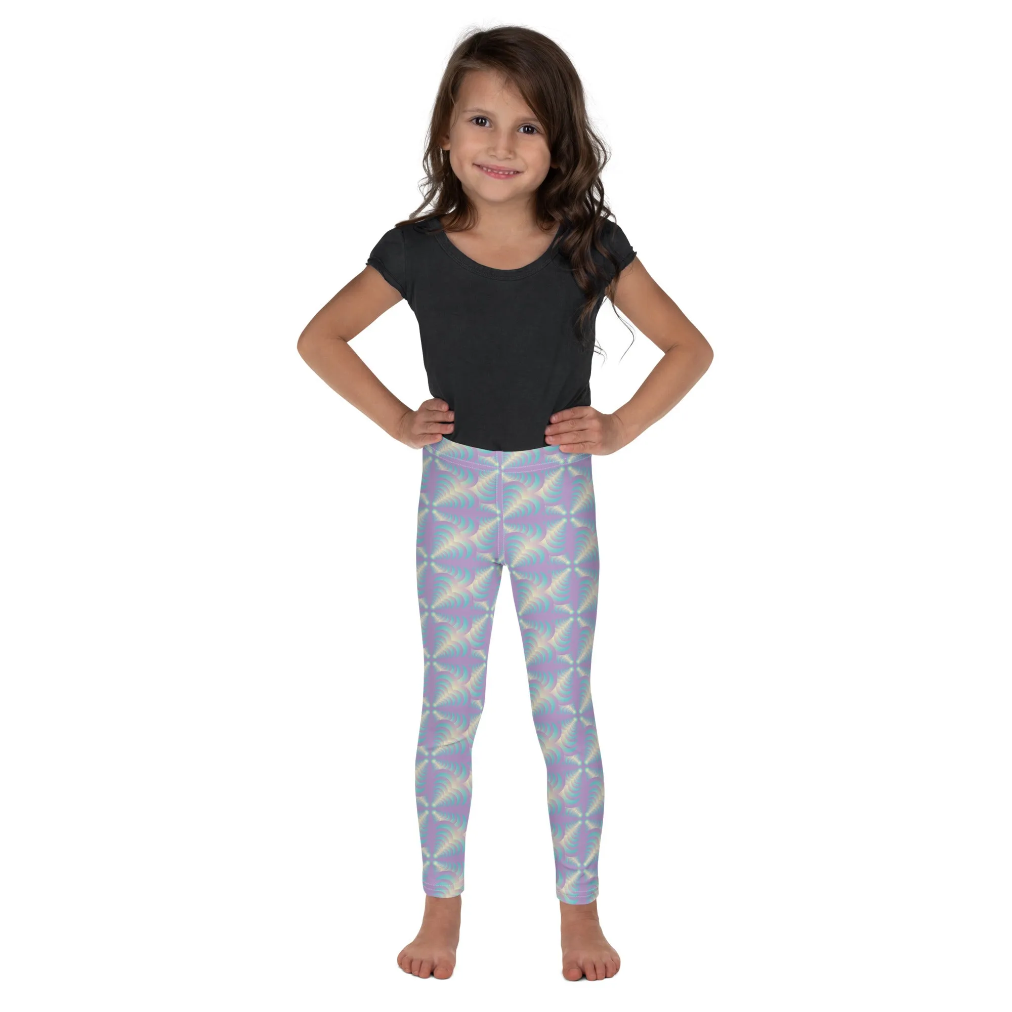 Zebra Love™ light multi-gradients Kid's Leggings